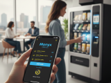 Appli de paiement pour les distributeurs automatiques autonomes – Monyx Wallet